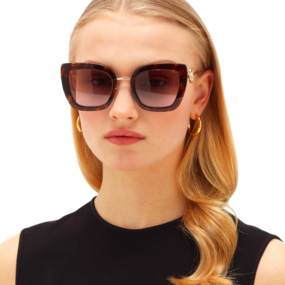 Fendi Havana Brown Sunglasses